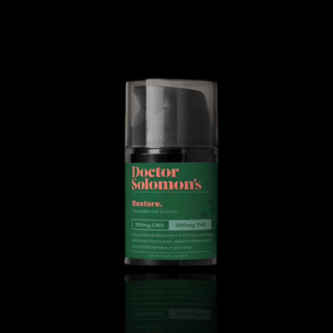 Photograph of product: Restore Lotion 1:1 CBD to TH-oui