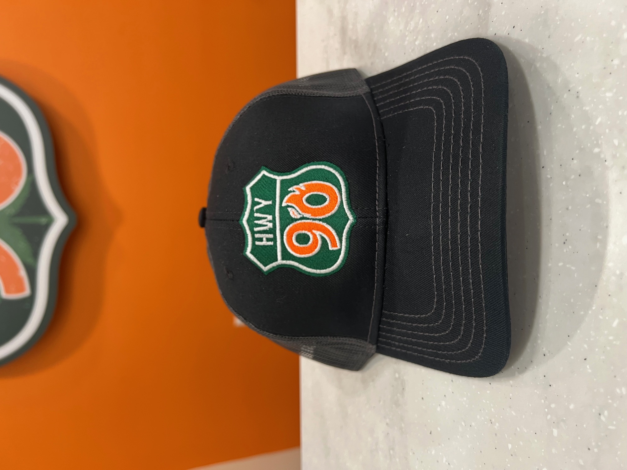 Photograph of product: Highway 90 Trucker Cap (Black&Grey)