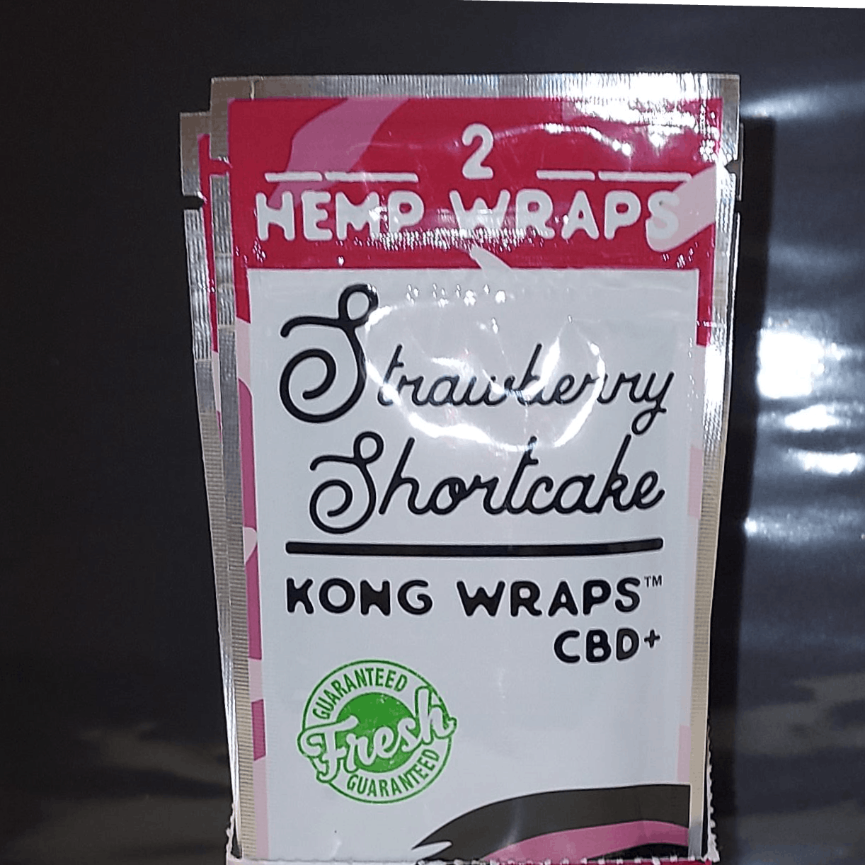 Photograph of product: Kong Wraps- Strawberry Shortckae