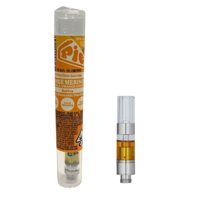 Photograph of product: Orange Meringue | 1g Vape Cartridge - 