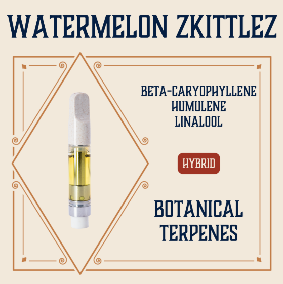 Photograph of product: Elevate: Vape | Watermelon Zkittles | Cartridge