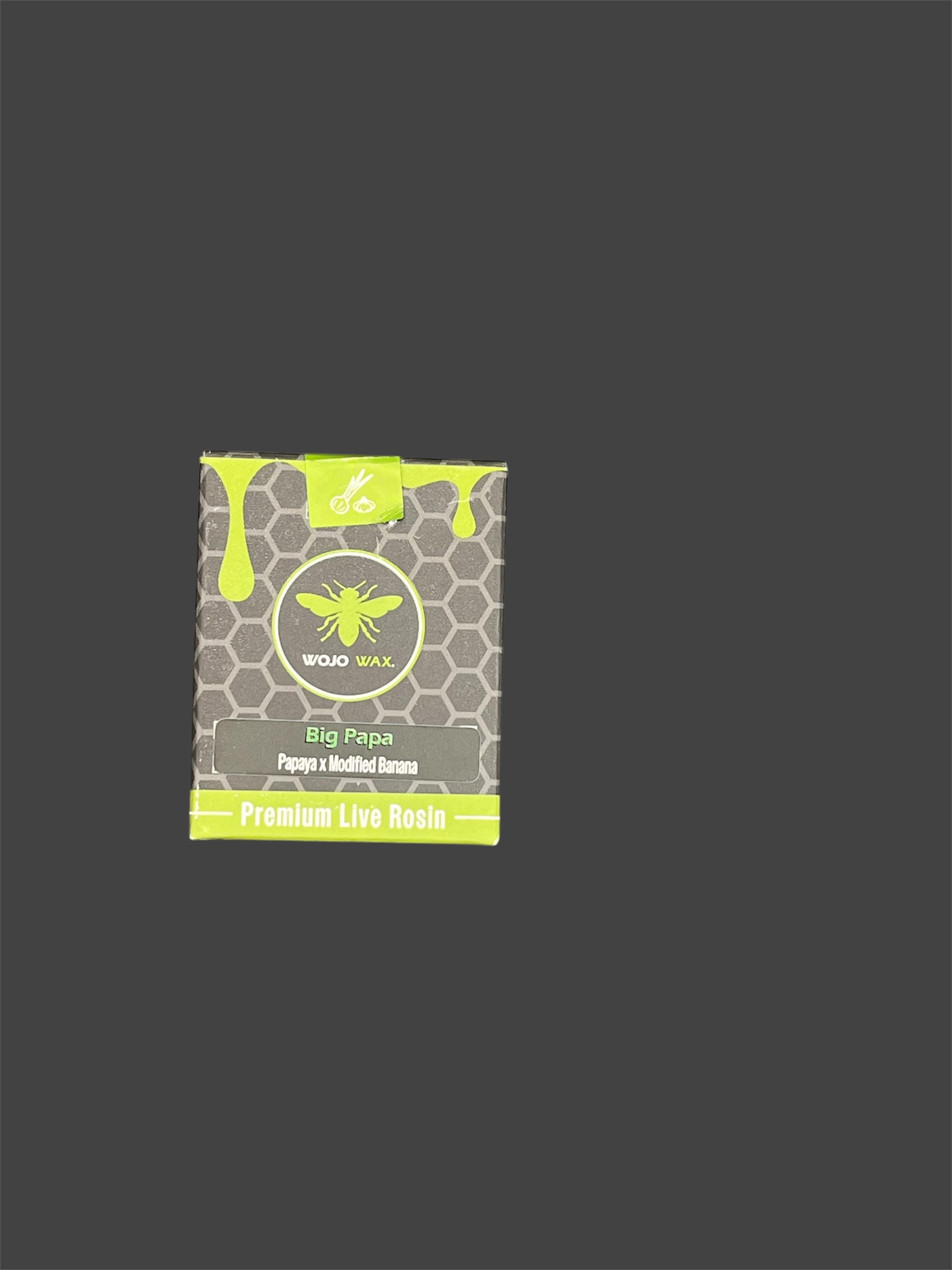 Photograph of product: WOJO | BIG PAPA | LIVE ROSIN