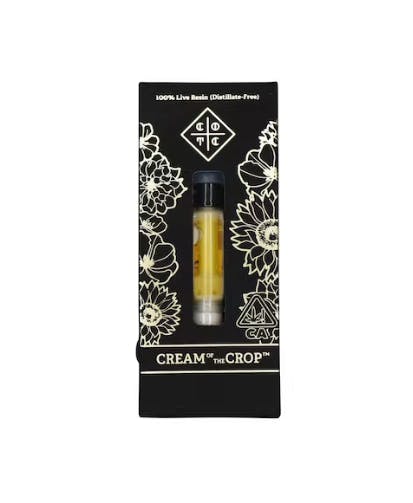 Photograph of product: Live Resin Vape Cartridge - 1g - Banapple Gelato - I