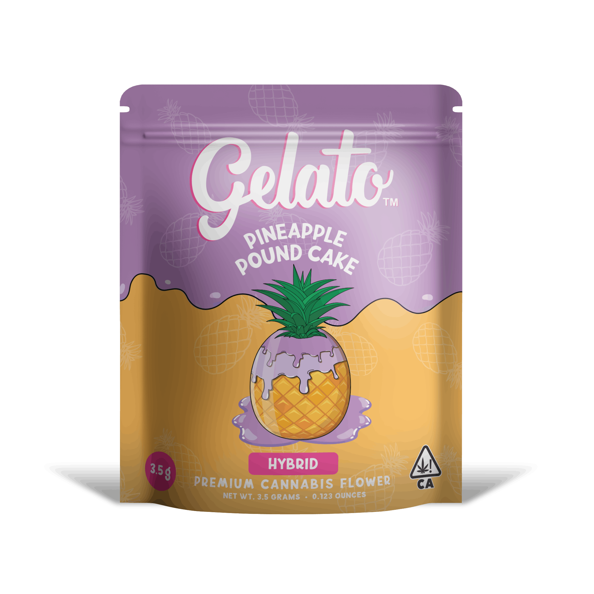 Photograph of Product: Pineapple Pound Cake 3.5g Gelato