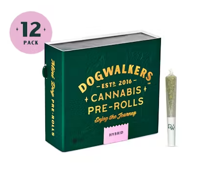 Photograph of product: Dogwalkers Afternoon Delight 0.35g 12pk Prerolls