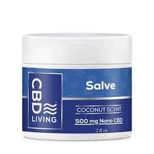 Photograph of product: CBD Living Salve Coconut Scent