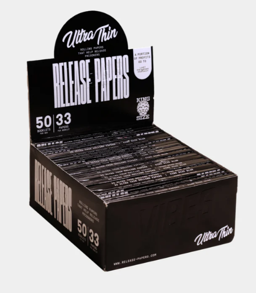 Photograph of product: VIBES - Rolling Papers (Ultra-Thin) - - King Size (Release)