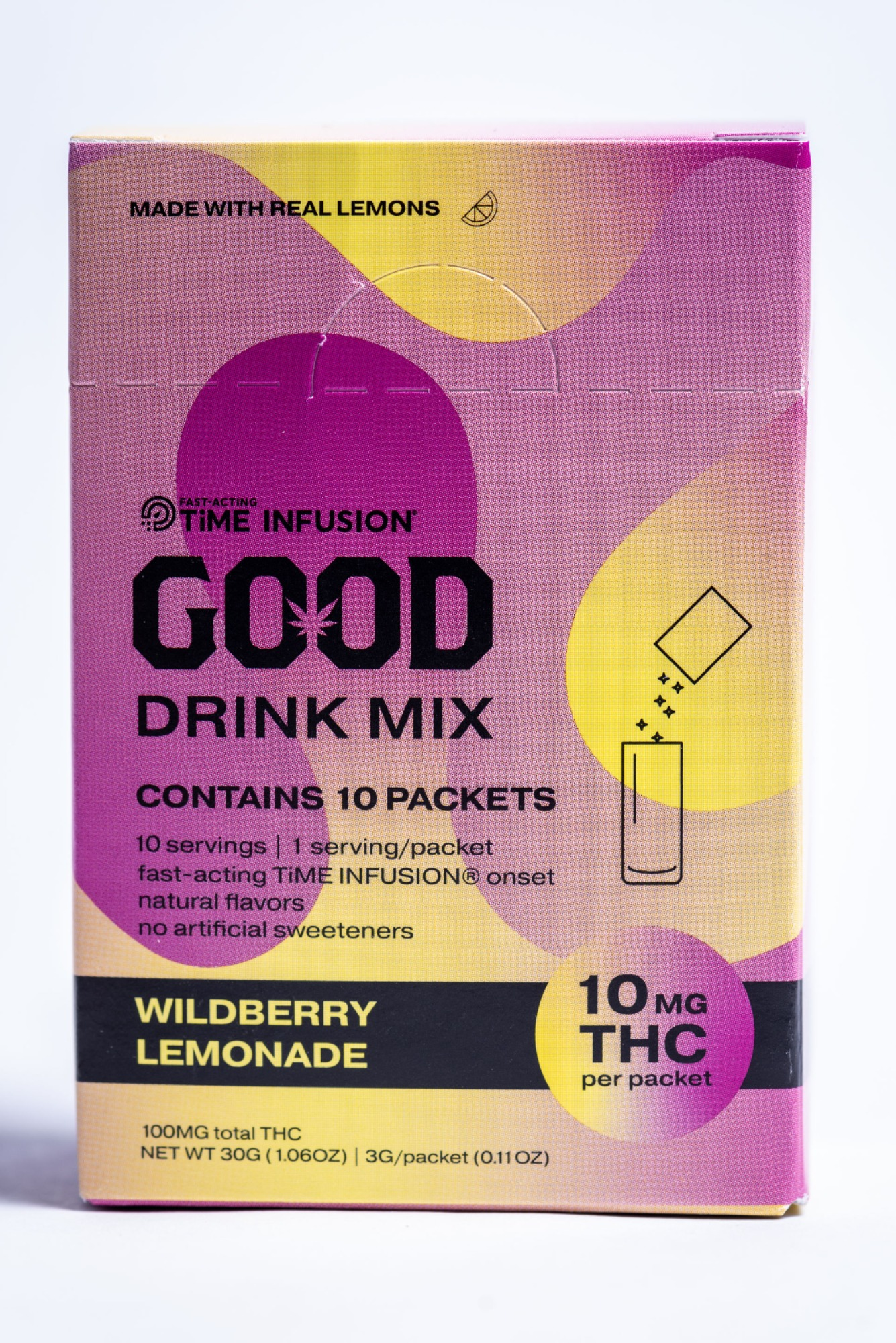 Photograph of product: GOOD Drink Mix Wildberry Lemonade 10pk