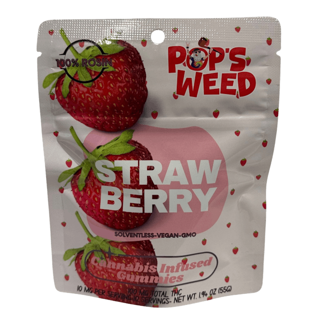 Photograph of product: Strawberry | 10pk Gummies - 