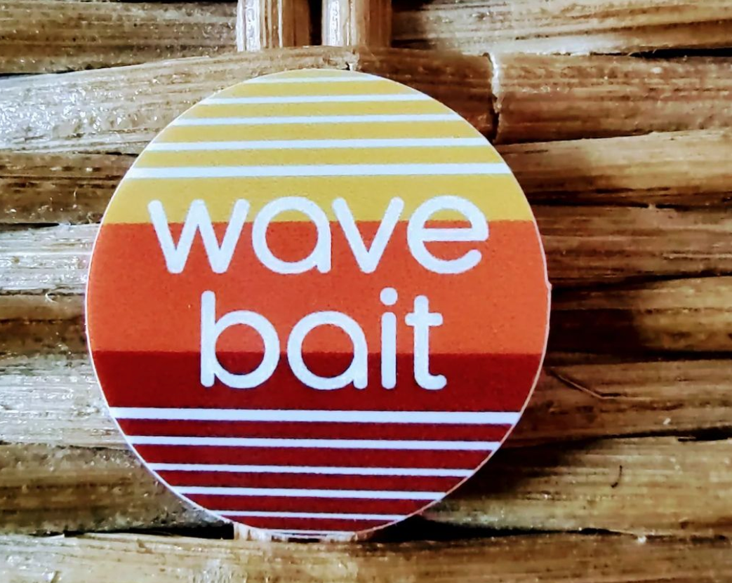 Photograph of product: Wave Bait Earrings