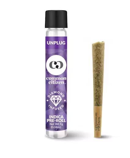Photograph of product: COMMON CITIZEN BANANA DADDY INFUSED PREROLL 1G