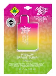 Photograph of Product: Passion Orange Guava Flavored Disposable | 1g