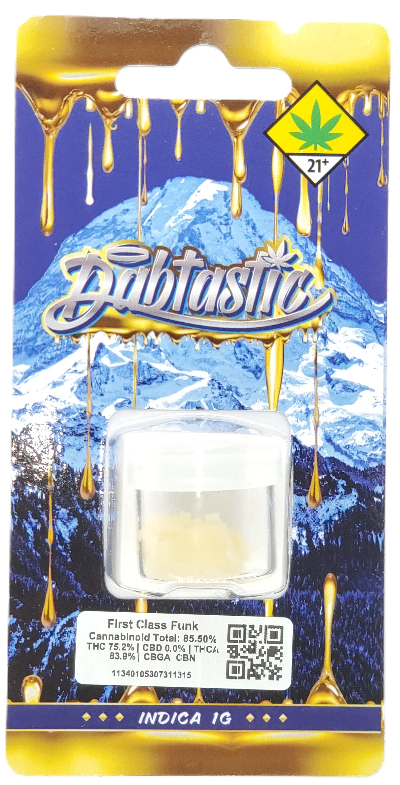 Photograph of product: Dabtastic CON First Class Funk Hydrocarbon Extract 1g
