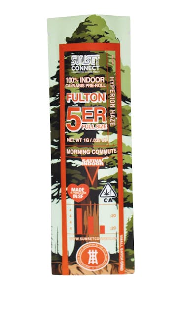 Photograph of product: Hyperion Haze | 1g preroll - 