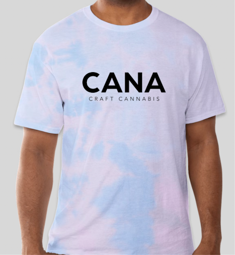 Photograph of product: CANA T-Shirt | Tie Dye | Lifes to Short