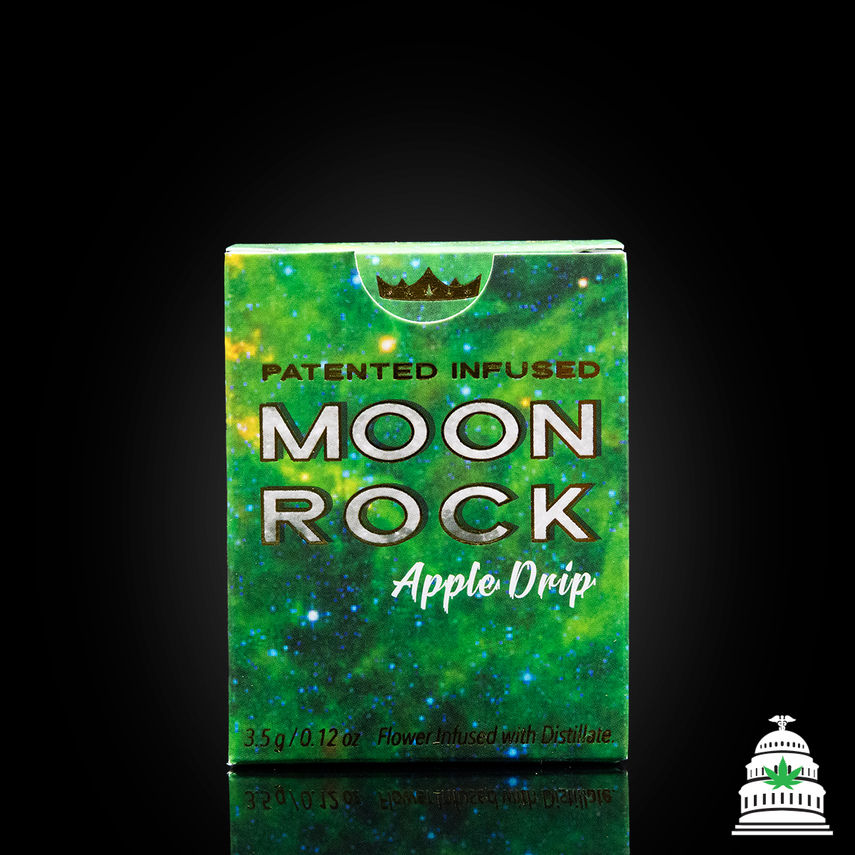 Photograph of product: Apple Drip - Caviar Gold Moon Rocks - 3.5g