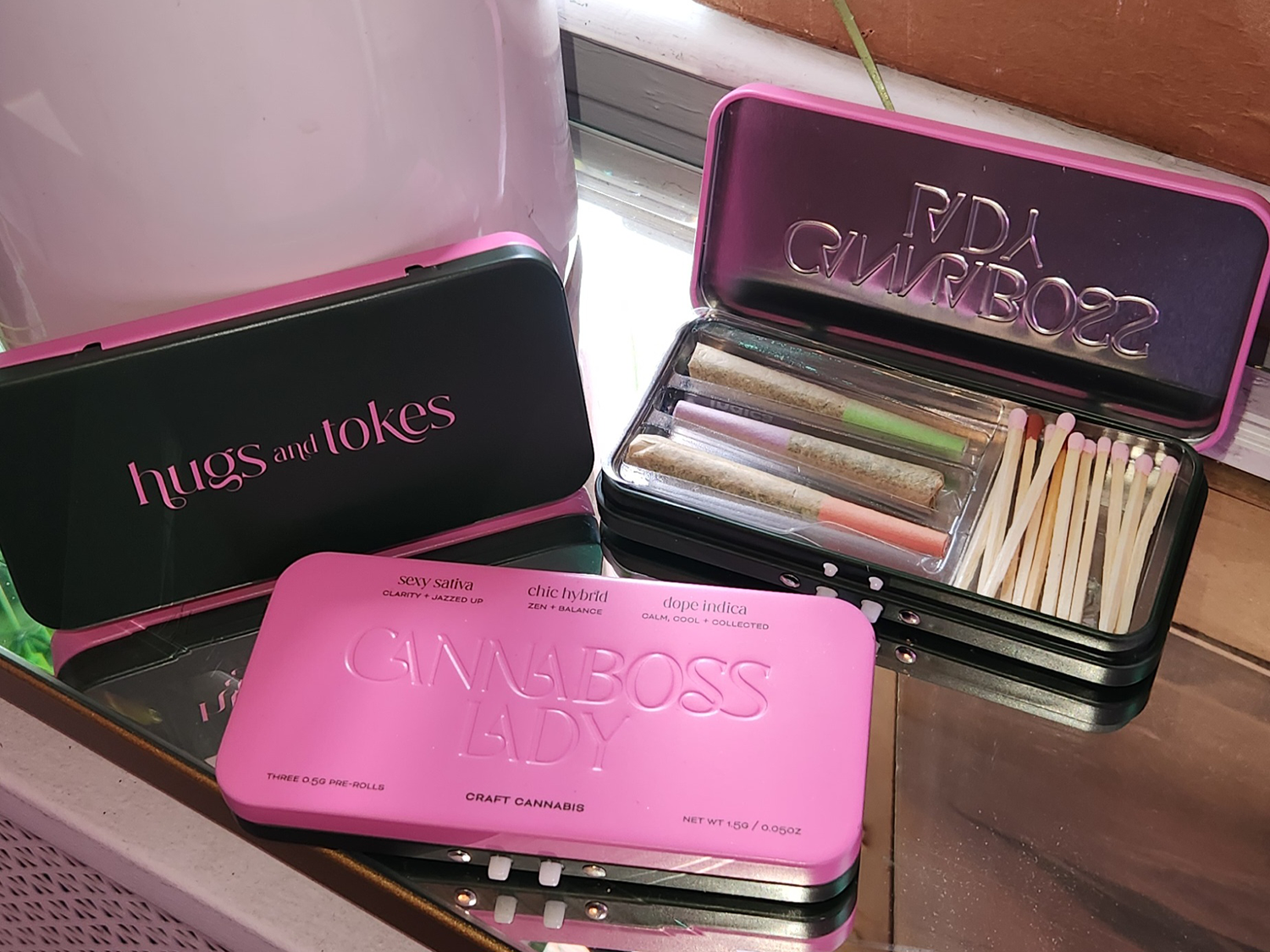 Photograph of product: North Lake | Cannaboss Lady | 3pk Variety Pre-Rolls