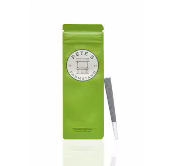 Photograph of product: Cap Junky I 1g Pre-Roll I Pete's Farmstand