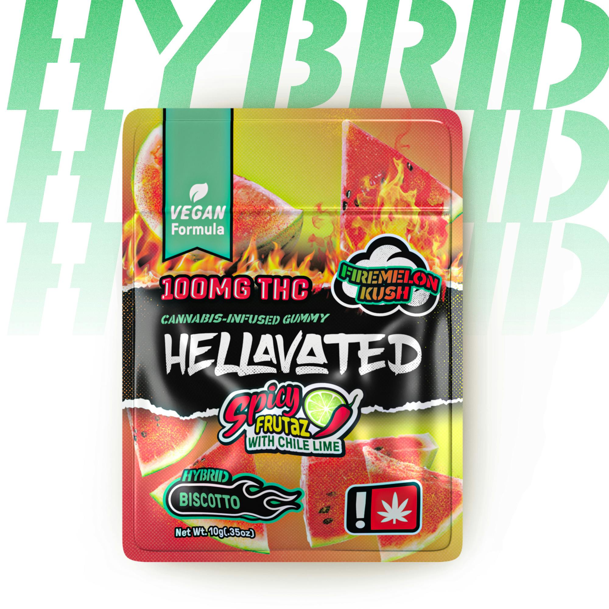 Photograph of product: Hellavated | Spicy Watermelon - 100mg