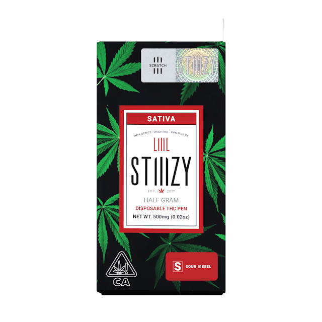Photograph of product: Sour Diesel | 0.5G LIIIL AIO