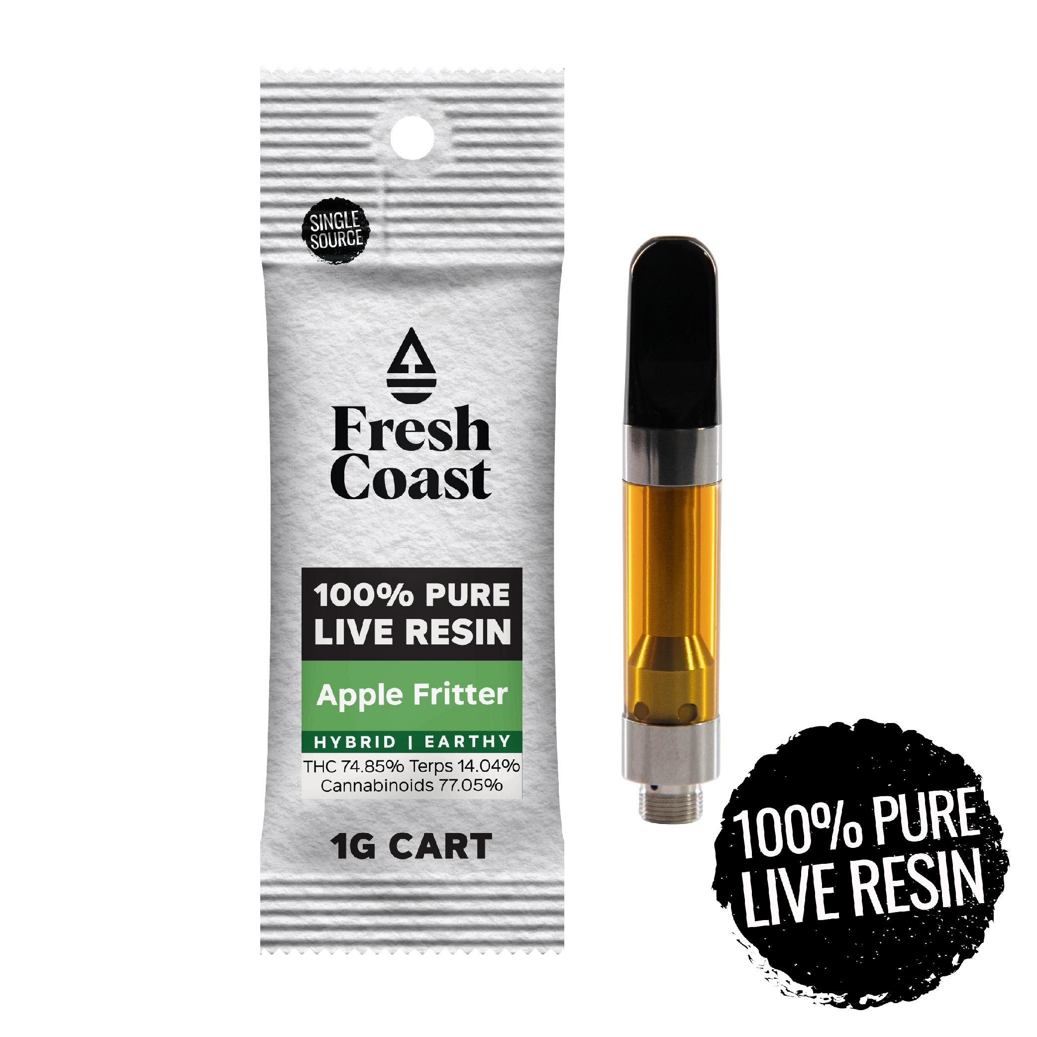 Photograph of Product: Apple Fritter | 1G Live Resin Cart
