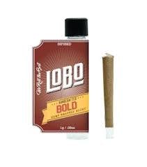 Photograph of product: Lobo Bold 1g Blunt - Biscotti