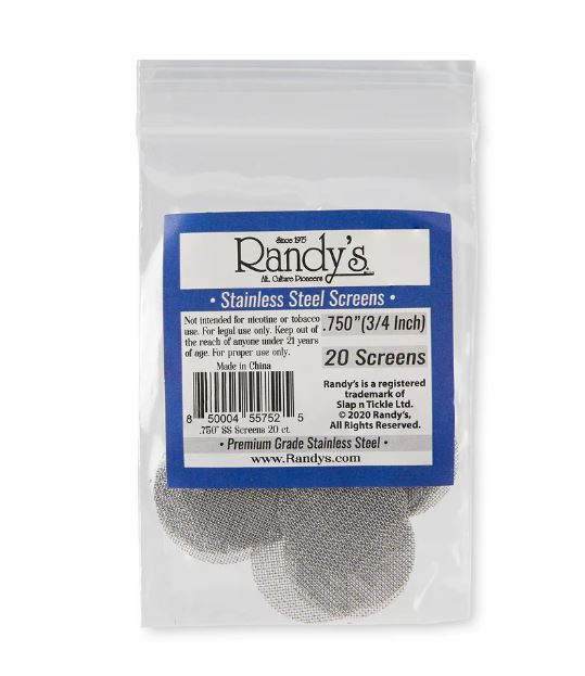 Photograph of product: 20pk - Stainless Steel Screens - Randy's