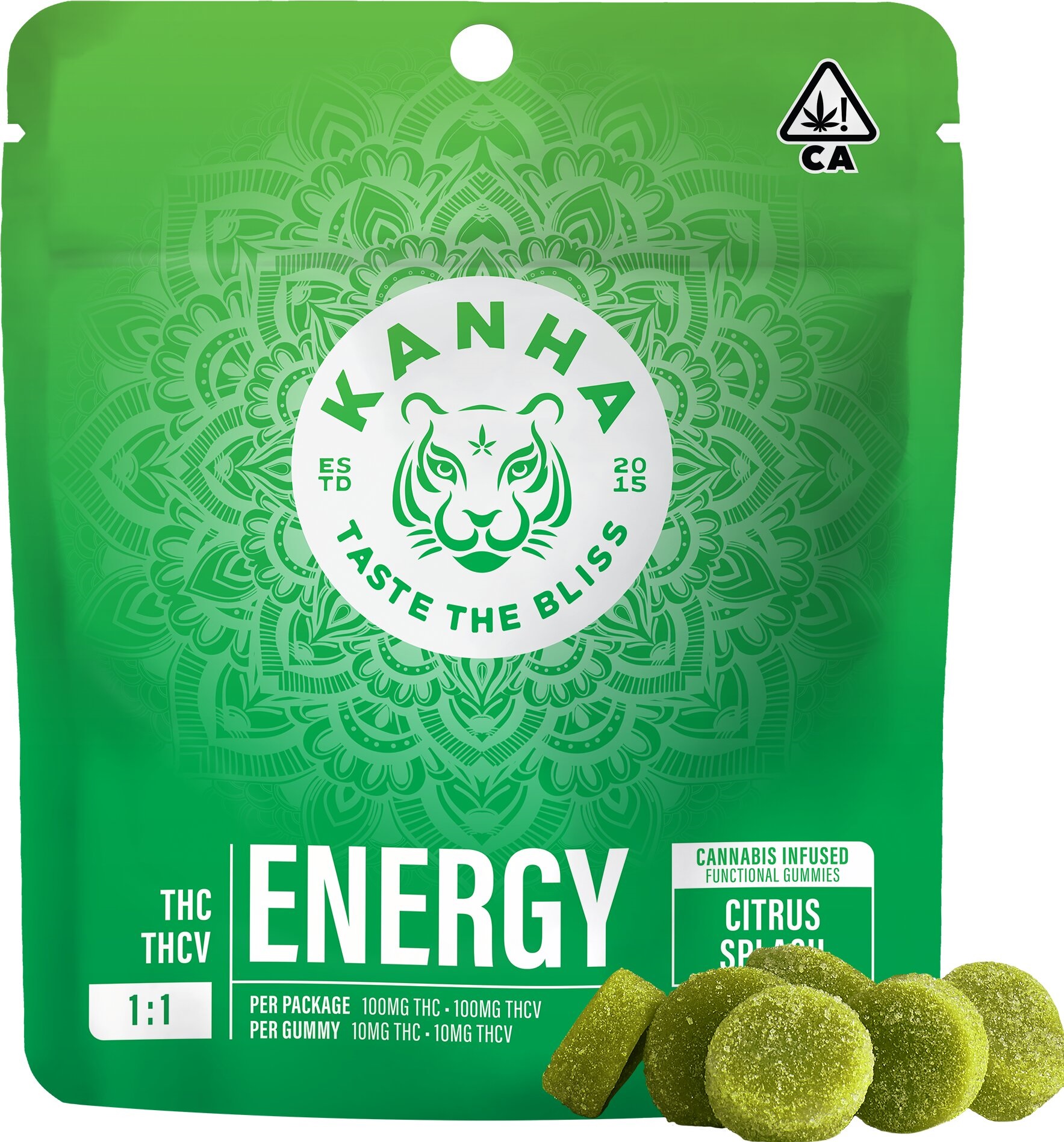 Photograph of product: ENERGY CITRUS SPLASH THCV NANO