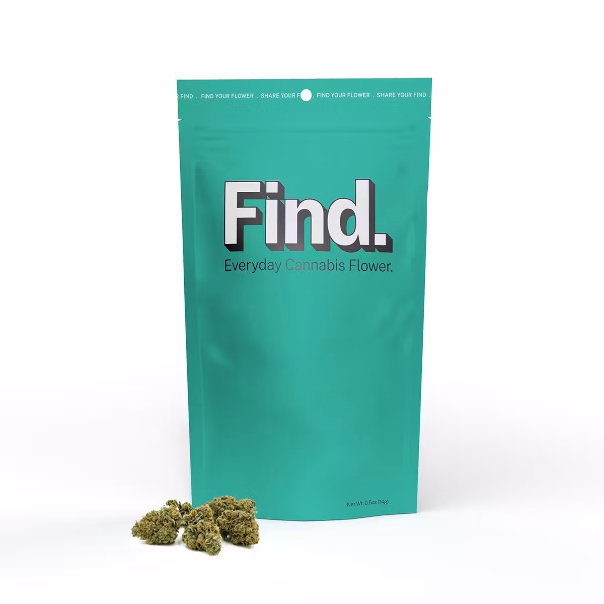 Photograph of product: Find. Indoor Oui'd Whole Flower - Lady Oui'd - 14g