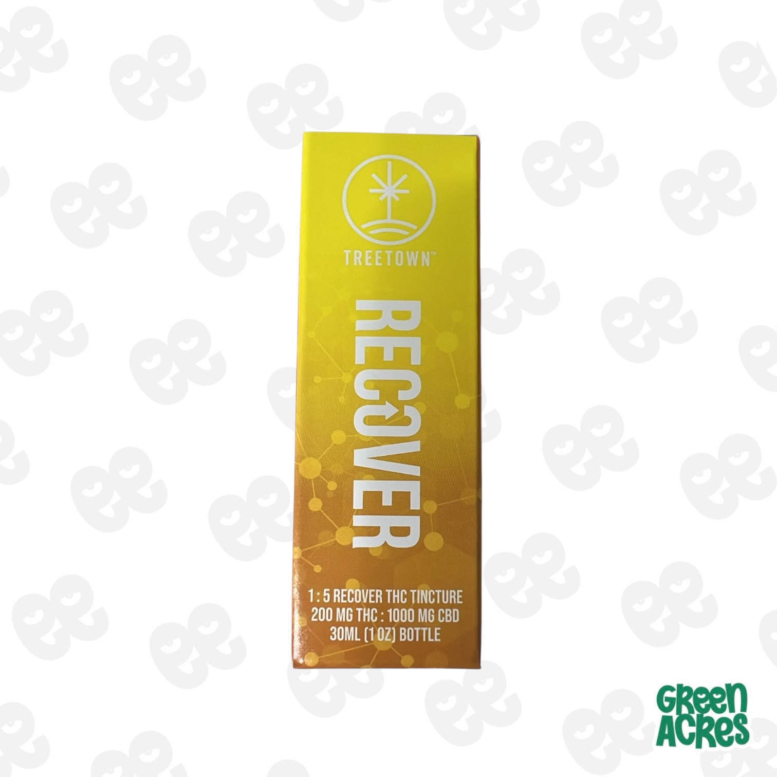 Photograph of product: Tree Town: Recover Tincture 200MG 1000MG TH-oui:CBD