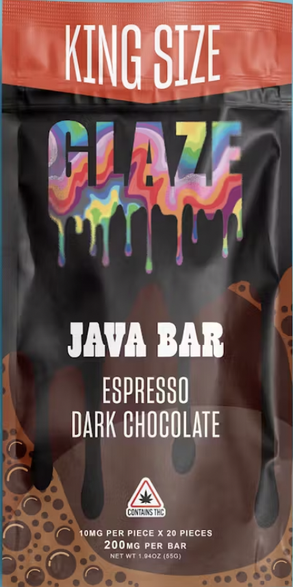 Photograph of product: Java Bar 200MG