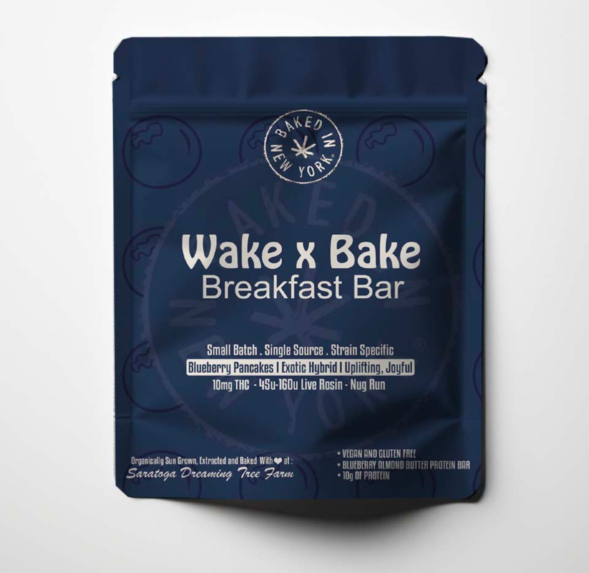 Photograph of product: Wake x Bake Breakfast Bar 10mg