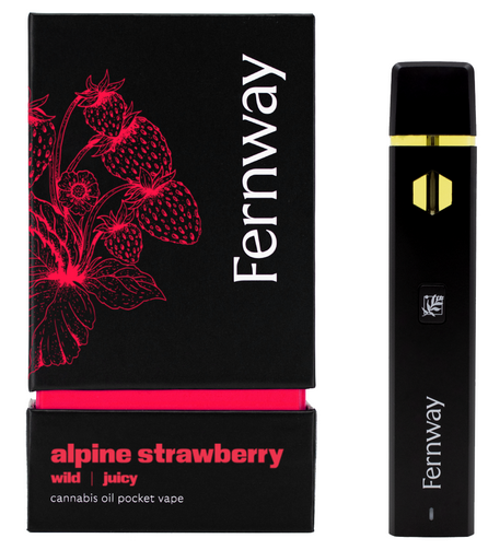 Photograph of product: Fernway - Alpine Strawberry - AIO Traveler's Vape Pen