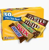 Photograph of product: Mars Candy Bars