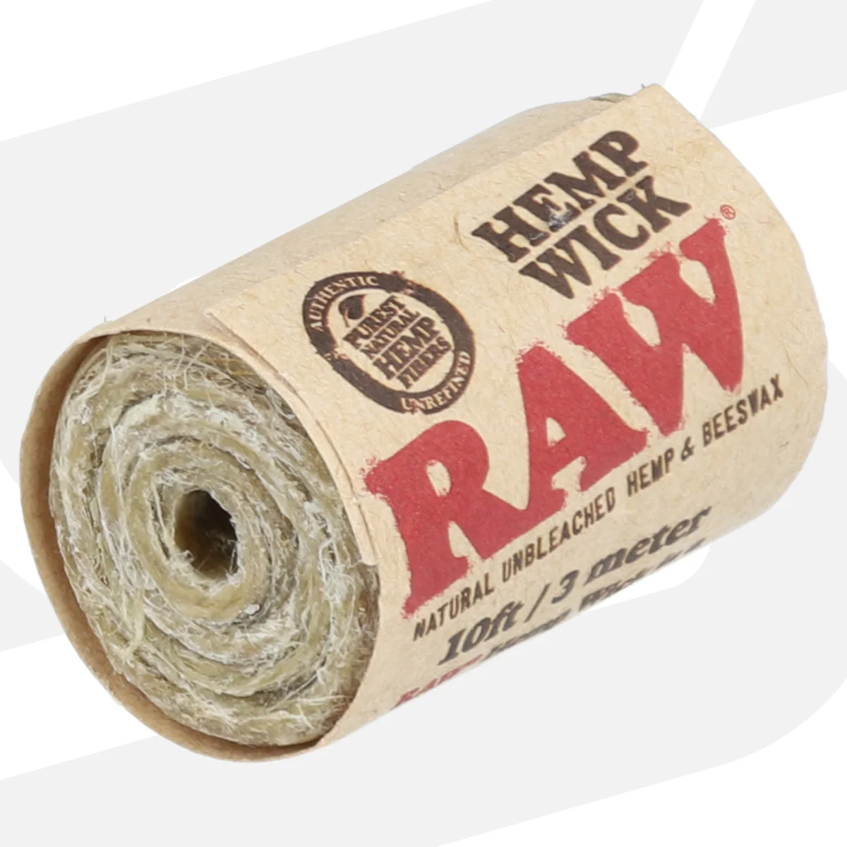 Photograph of product: Raw - Hemp Wick - 10ft