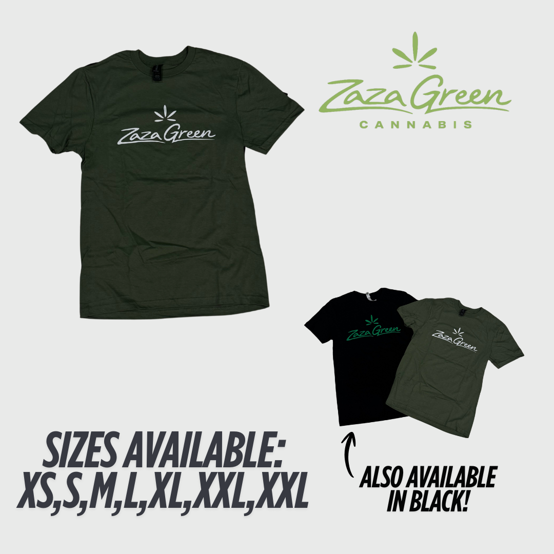 Photograph of product: Zaza Green | Green T-Shirt | XL