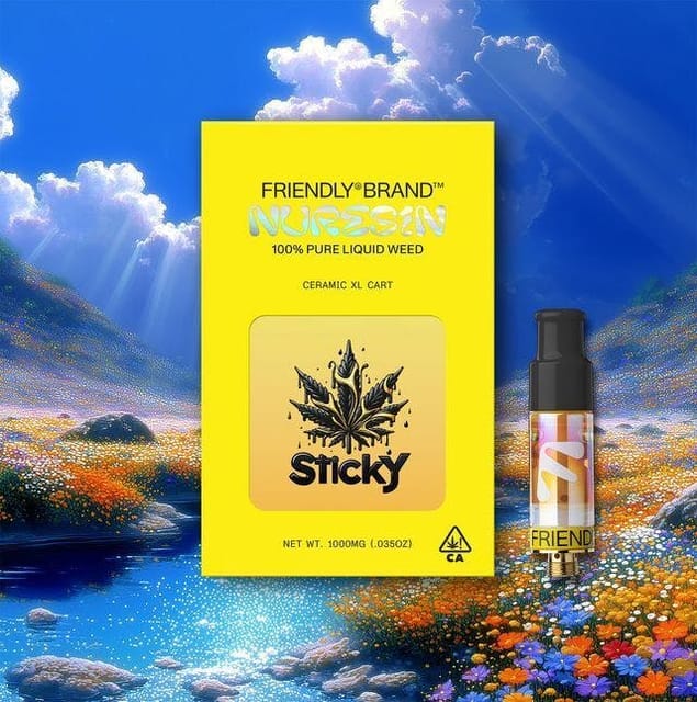 Photograph of product: Jack Herer (S) - Sticky - Nucleus Cured Resin 1g Cart - Jack Herer (S)