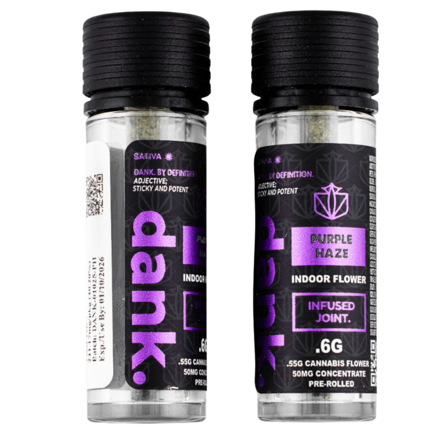 Photograph of product: Purple Haze Infused Pre Roll