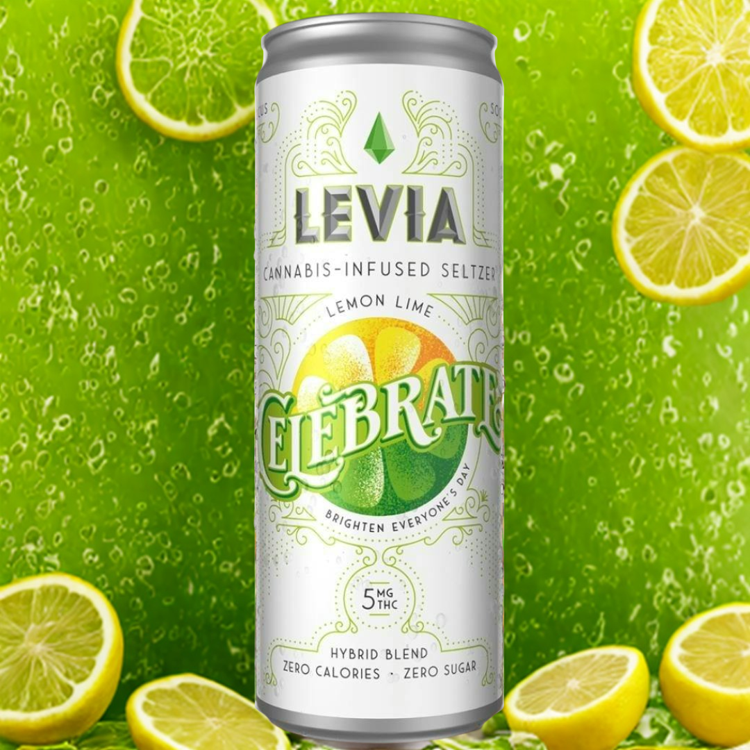 Photograph of product: Seltzer | Celebrate | Lemon Lime | FSO | 12oz