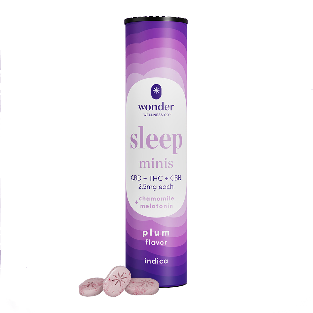 Photograph of product: CL Wonder Minis -Sleep 1:1:1 TH-oui/CBD/CBN 40ct