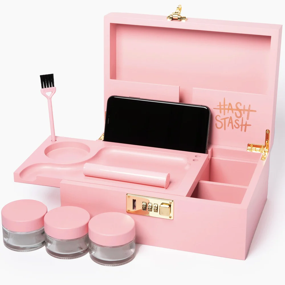 Photograph of product: The OG Stash Box - Pink