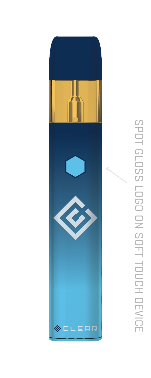 Photograph of product: Disposable Vape | Crystal Clear Blast | 9 Pound Hammer | 1g