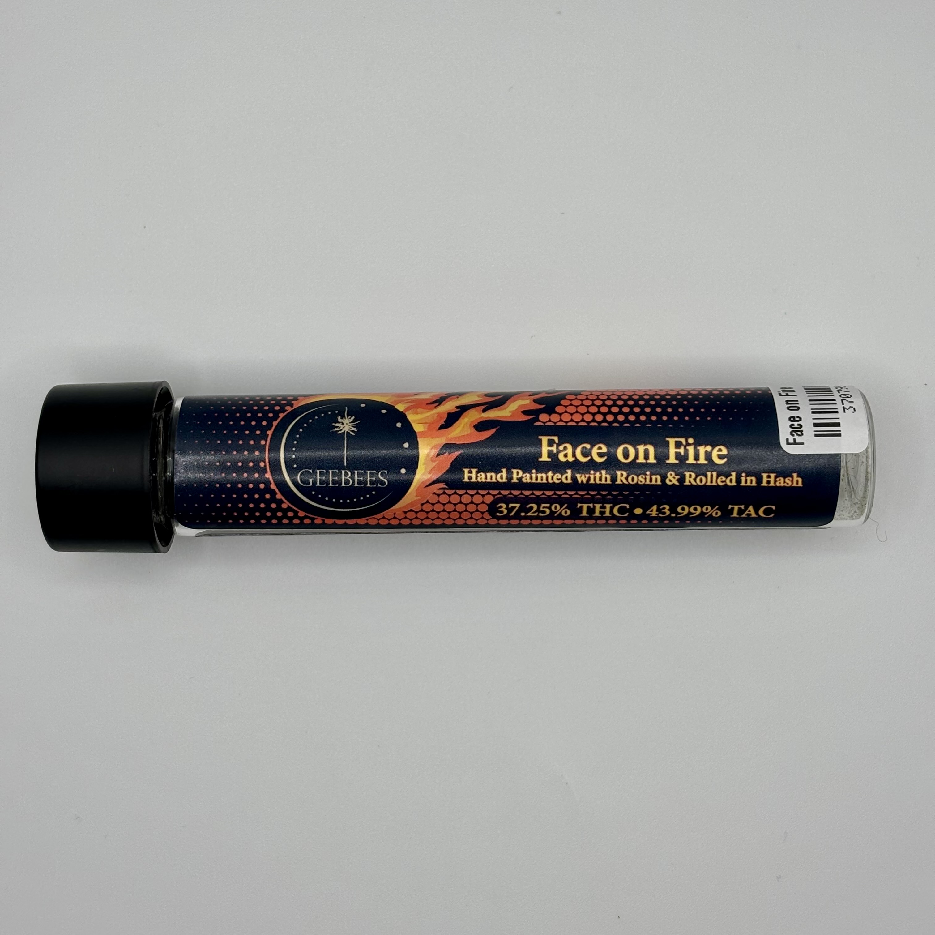 Photograph of Product: Geebees | Face on Fire Infused Pre-roll