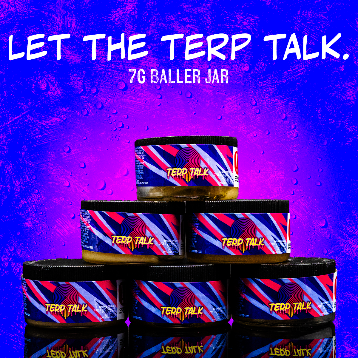 Photograph of product: CandyLand - Terp Talk Baller Jar