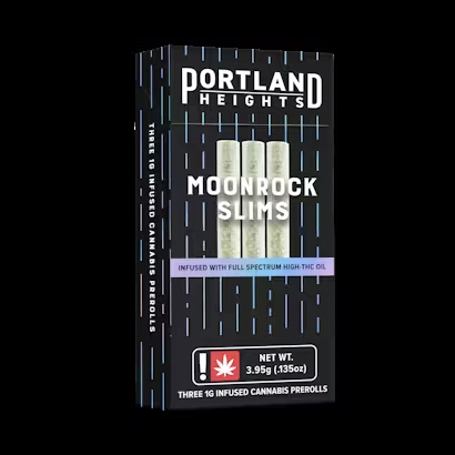 Photograph of product: Portland Heights - MOONROCK SLIMS: DOUBLE PURPLE - Infused Preroll - - I
