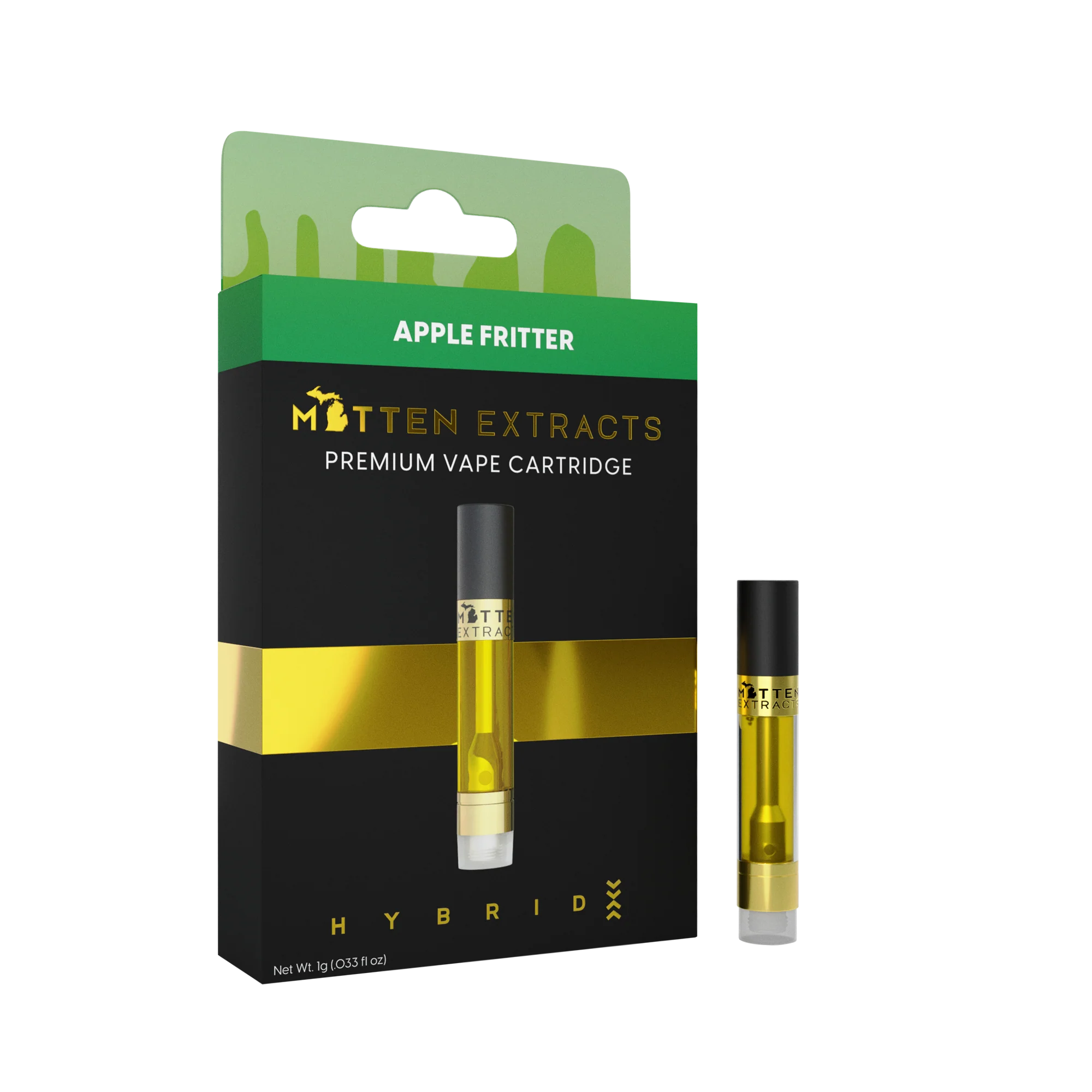 Photograph of product: Mitten Extracts | Apple Fritter | Cartridge