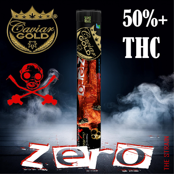 Photograph of product: Caviar Gold Pre-Roll - Zero
