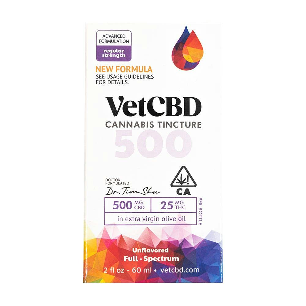 Photograph of product: Vet CBD - Vet CBD 20:1 - 500mg:25mg - 2oz