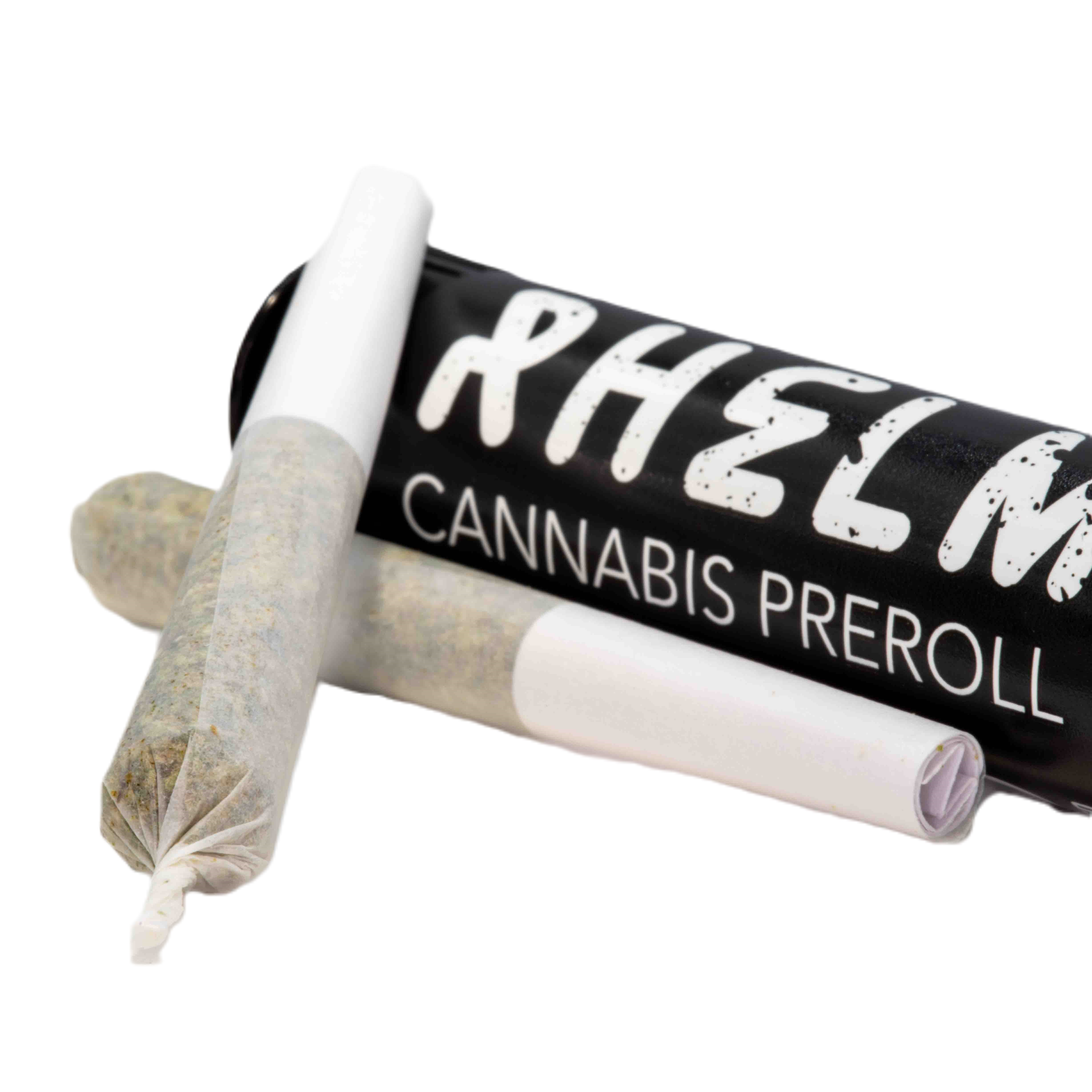 Photograph of product: Afghan Kush Pre-Roll 2pk | Rhelm Oui'd | - 1g
