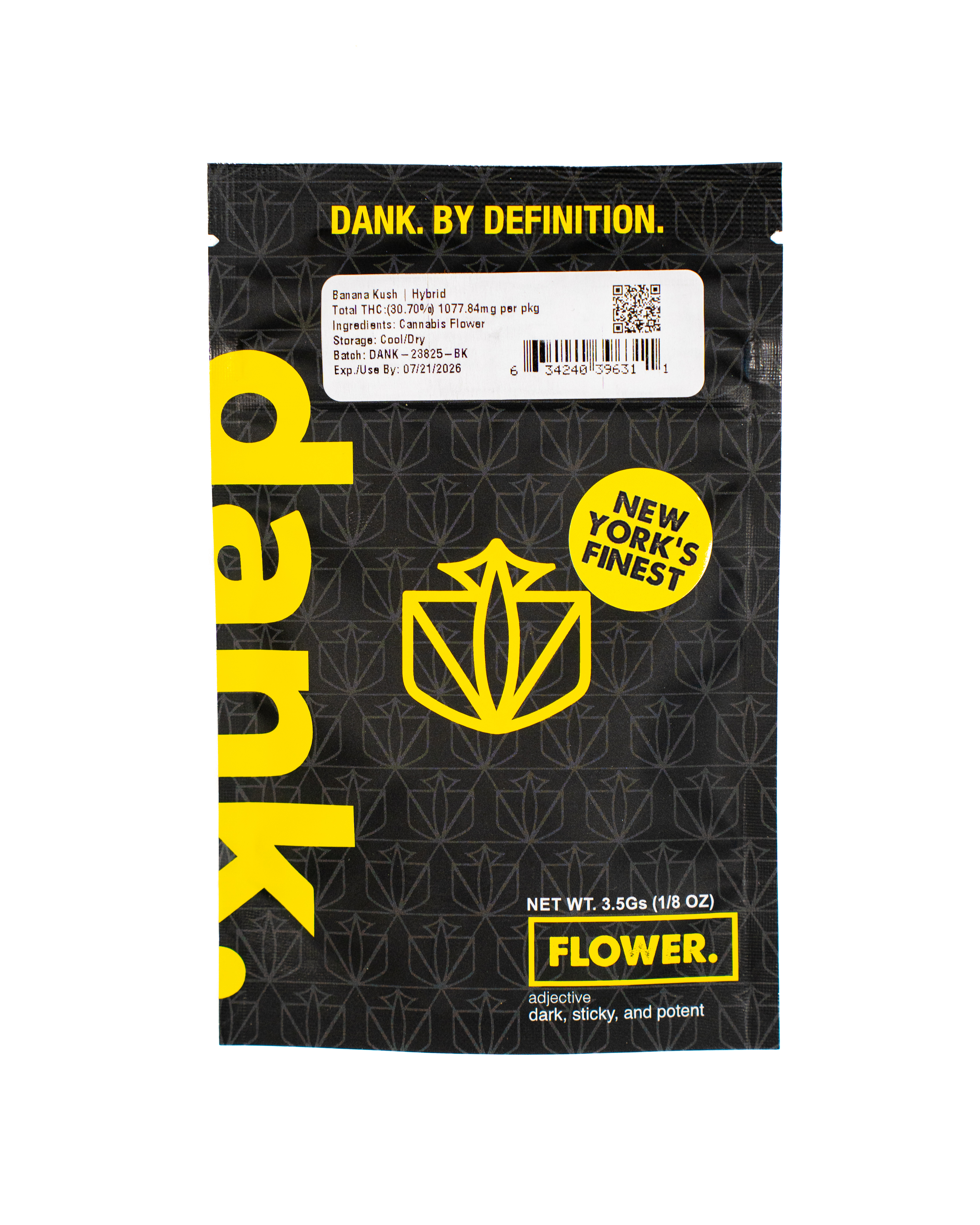 Photograph of product: BANANA KUSH (3.5G BAG)